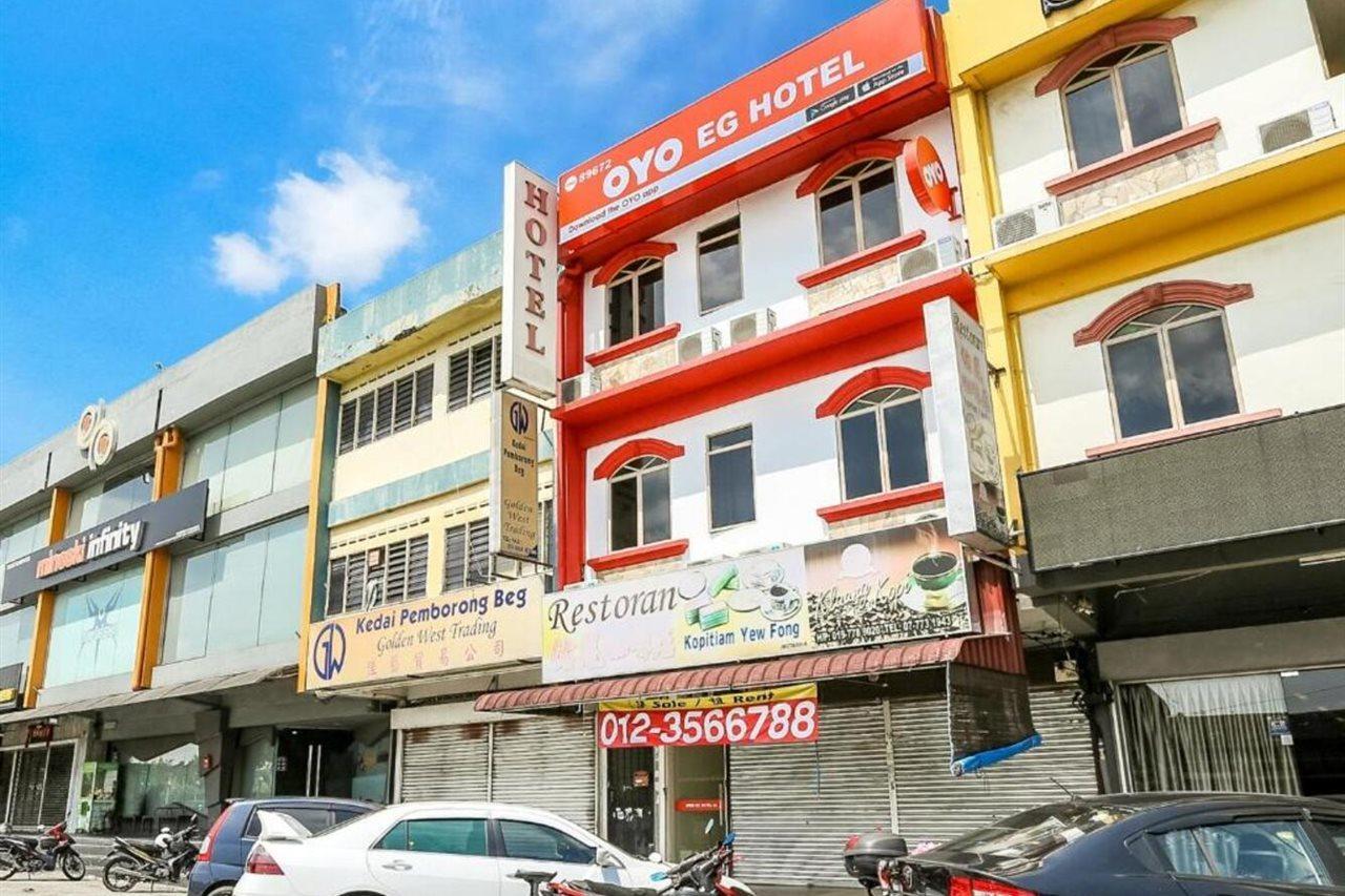 Oyo 89672 Eg Hotel Jj Johor Bahru Extérieur photo
