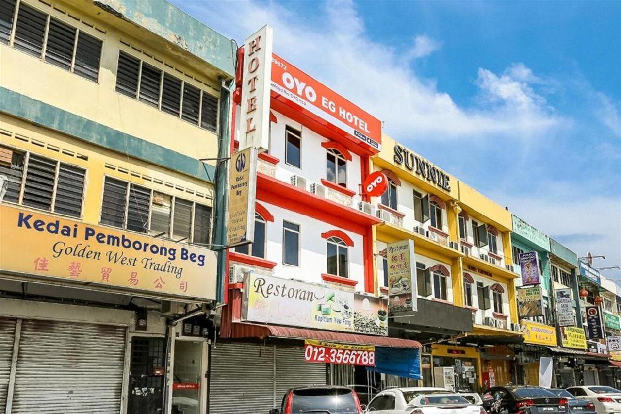 Oyo 89672 Eg Hotel Jj Johor Bahru Extérieur photo
